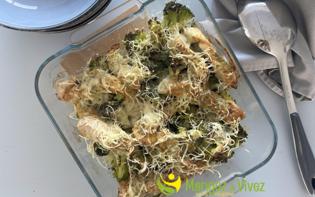 Plat au four : dinde au brocoli