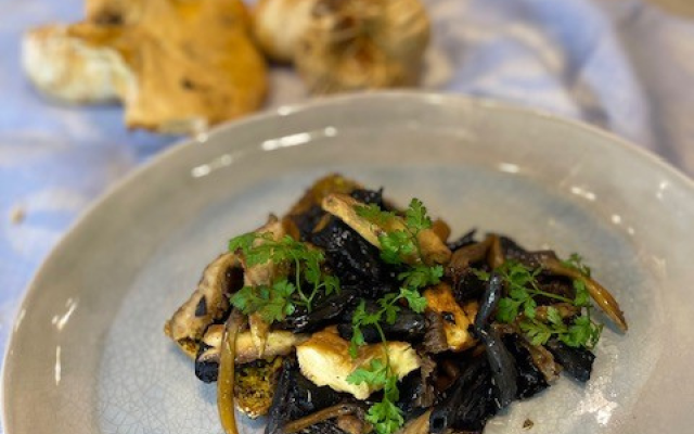 Toast champignon