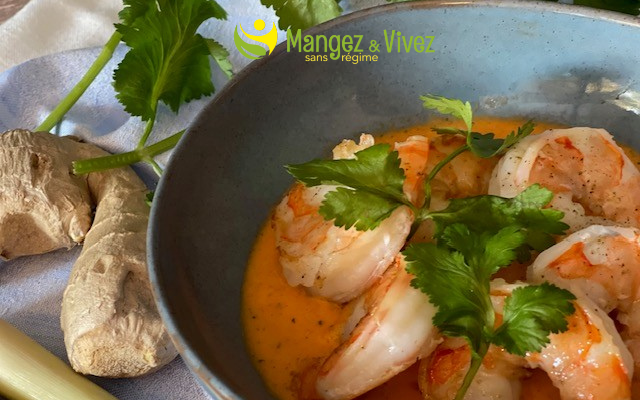 aziatische scampi fr